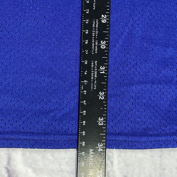 Vintage 90s Puma New York Giants‎ Jason Sehorn #31 Jersey Mens Size 2XL Blue - Picture 8 of 16
